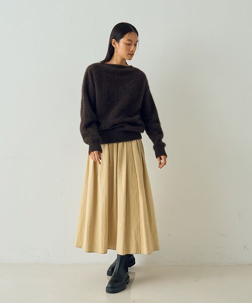 DESIGNWORKS / デザインワークス ニット・セーター | フォックスカシミヤガンジーネックプルオーバー | 詳細19