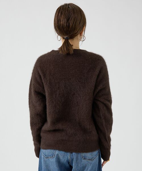 DESIGNWORKS / デザインワークス ニット・セーター | フォックスカシミヤガンジーネックプルオーバー | 詳細24