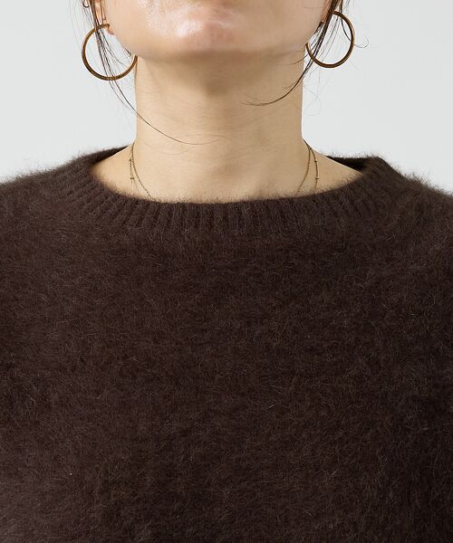 DESIGNWORKS / デザインワークス ニット・セーター | フォックスカシミヤガンジーネックプルオーバー | 詳細25