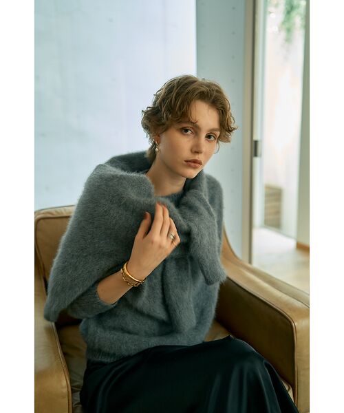 DESIGNWORKS / デザインワークス カーディガン・ボレロ | フォックスカシミヤショートカーディガン | 詳細2