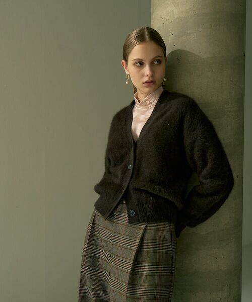 DESIGNWORKS / デザインワークス カーディガン・ボレロ | フォックスカシミヤショートカーディガン | 詳細23