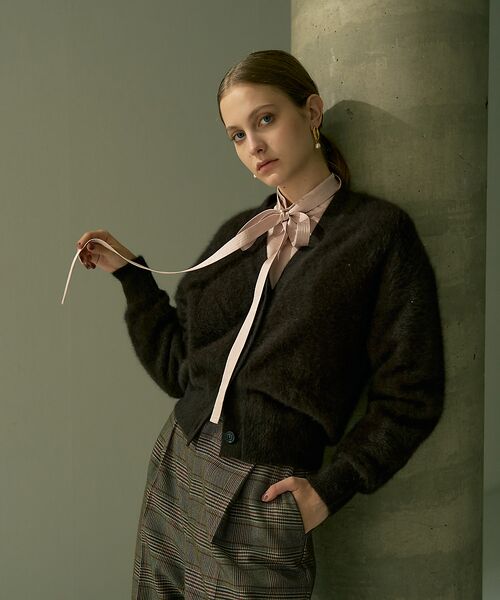 DESIGNWORKS / デザインワークス カーディガン・ボレロ | フォックスカシミヤショートカーディガン | 詳細24