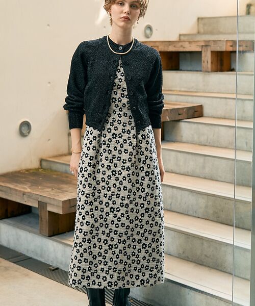 DESIGNWORKS / デザインワークス カーディガン・ボレロ | ラメクルーネックカーディガン | 詳細5