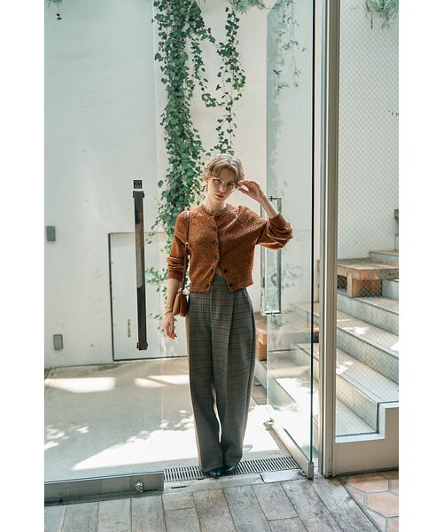 DESIGNWORKS / デザインワークス カーディガン・ボレロ | ラメクルーネックカーディガン | 詳細16