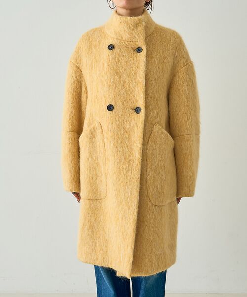 DESIGNWORKS / デザインワークス その他アウター | アルパカ混モヘアシャギーコート | 詳細21