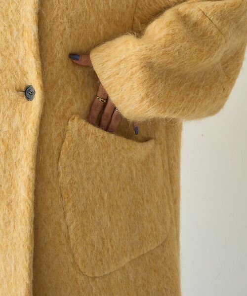 DESIGNWORKS / デザインワークス その他アウター | アルパカ混モヘアシャギーコート | 詳細24