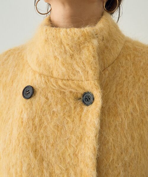 DESIGNWORKS / デザインワークス その他アウター | アルパカ混モヘアシャギーコート | 詳細25