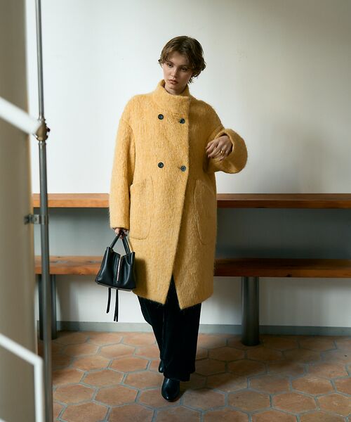 DESIGNWORKS / デザインワークス その他アウター | アルパカ混モヘアシャギーコート | 詳細15