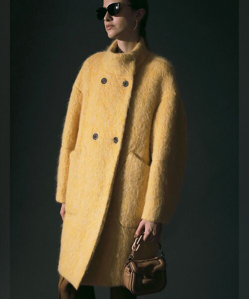 DESIGNWORKS / デザインワークス その他アウター | アルパカ混モヘアシャギーコート | 詳細17