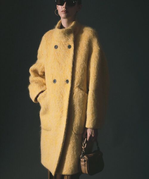 DESIGNWORKS / デザインワークス その他アウター | アルパカ混モヘアシャギーコート | 詳細18