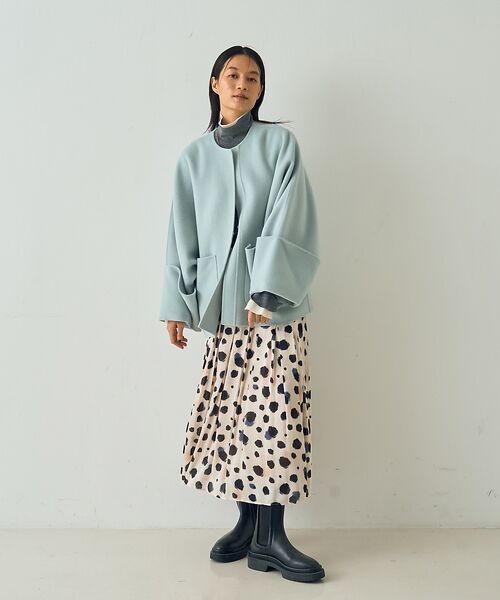 DESIGNWORKS / デザインワークス アウター | ダブルフェイスウールショートコート | 詳細8