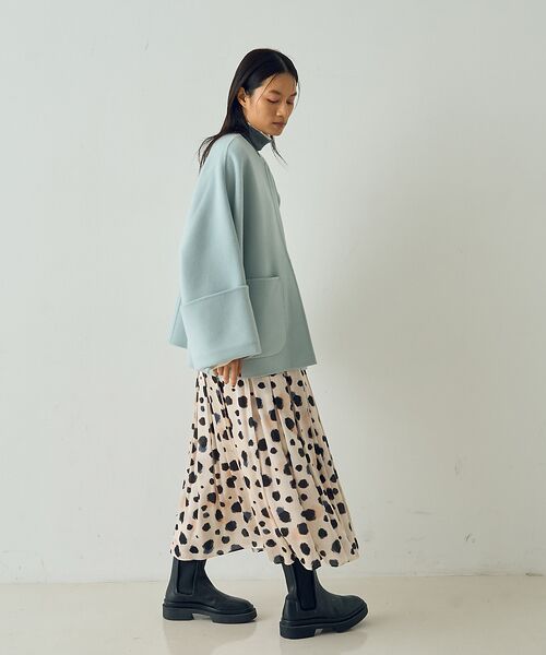 DESIGNWORKS / デザインワークス アウター | ダブルフェイスウールショートコート | 詳細9