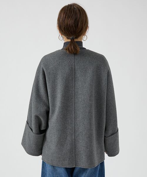 DESIGNWORKS / デザインワークス アウター | ダブルフェイスウールショートコート | 詳細20