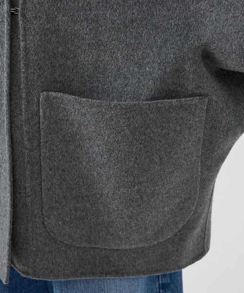 DESIGNWORKS / デザインワークス アウター | ダブルフェイスウールショートコート | 詳細23