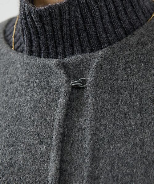 DESIGNWORKS / デザインワークス アウター | ダブルフェイスウールショートコート | 詳細24