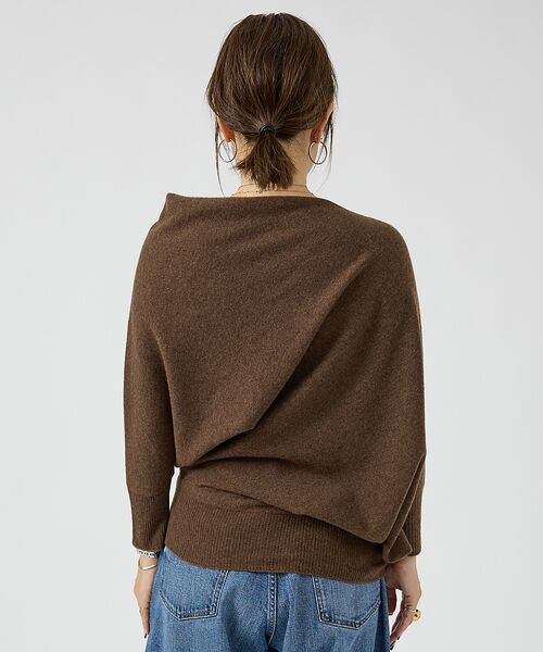 DESIGNWORKS / デザインワークス ニット・セーター | ウールホールガーメントアシメトリーニット | 詳細20