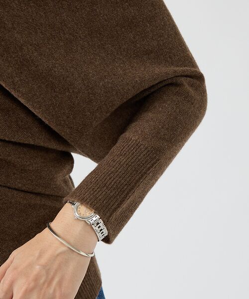 DESIGNWORKS / デザインワークス ニット・セーター | ウールホールガーメントアシメトリーニット | 詳細24