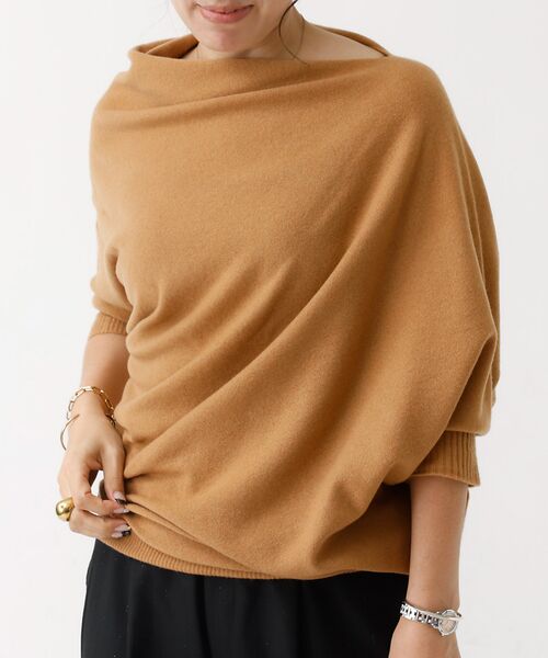 DESIGNWORKS / デザインワークス ニット・セーター | ウールホールガーメントアシメトリーニット | 詳細28