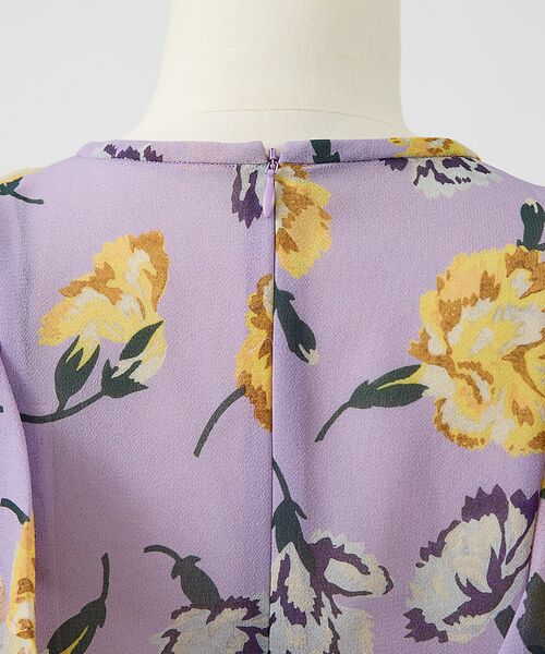 DESIGNWORKS / デザインワークス シャツ・ブラウス | 【セットアップ対応】フラワープリントリボン付きラッフルブラウス | 詳細11