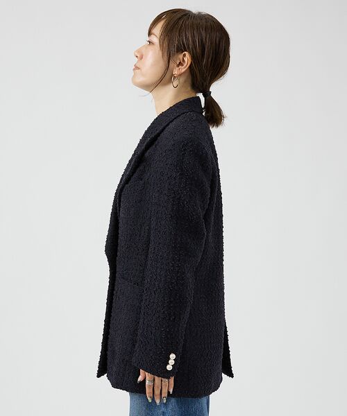 DESIGNWORKS / デザインワークス テーラードジャケット | ツィードテーラードパールボタンジャケット | 詳細17