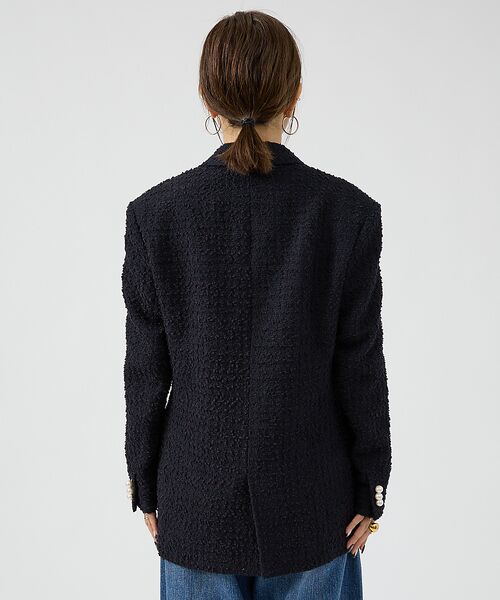 DESIGNWORKS / デザインワークス テーラードジャケット | ツィードテーラードパールボタンジャケット | 詳細18