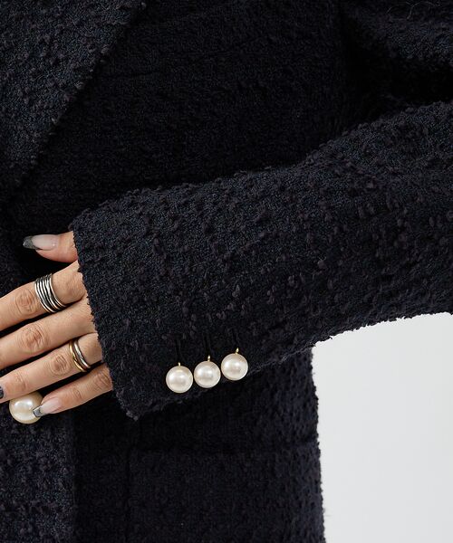 DESIGNWORKS / デザインワークス テーラードジャケット | ツィードテーラードパールボタンジャケット | 詳細19