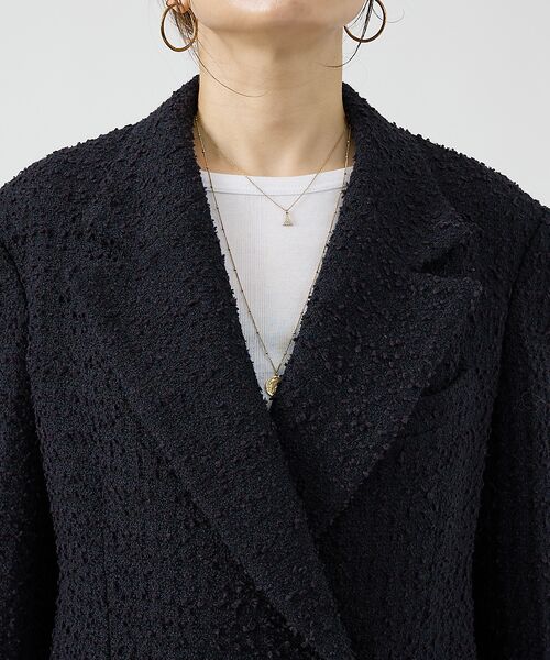 DESIGNWORKS / デザインワークス テーラードジャケット | ツィードテーラードパールボタンジャケット | 詳細21