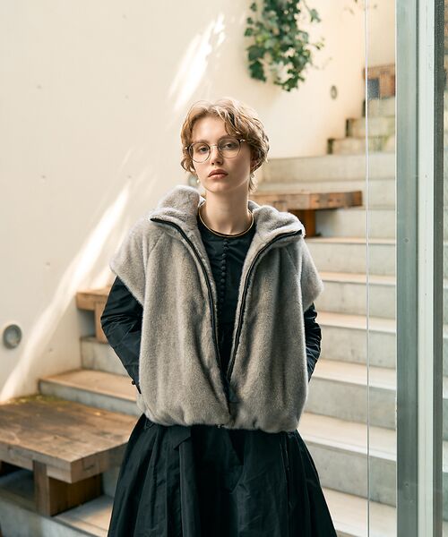 DESIGNWORKS / デザインワークス ワンピース | フィット&フレアタフタワンピース | 詳細17