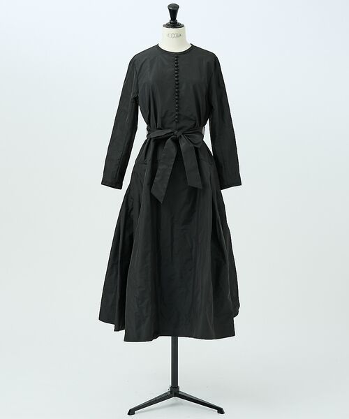 DESIGNWORKS / デザインワークス ワンピース | フィット&フレアタフタワンピース | 詳細18