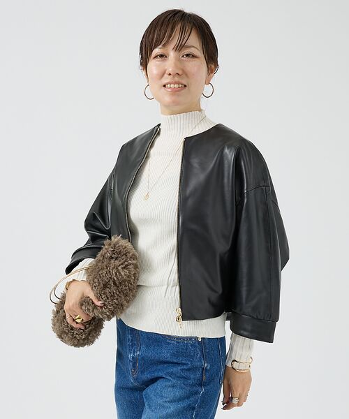 DESIGNWORKS / デザインワークス ブルゾン | 【EMMETI /エンメティ】 TILLY LAMBSKIN NAPPA ラムス | 詳細2