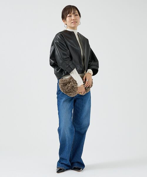 DESIGNWORKS / デザインワークス ブルゾン | 【EMMETI /エンメティ】 TILLY LAMBSKIN NAPPA ラムス | 詳細4
