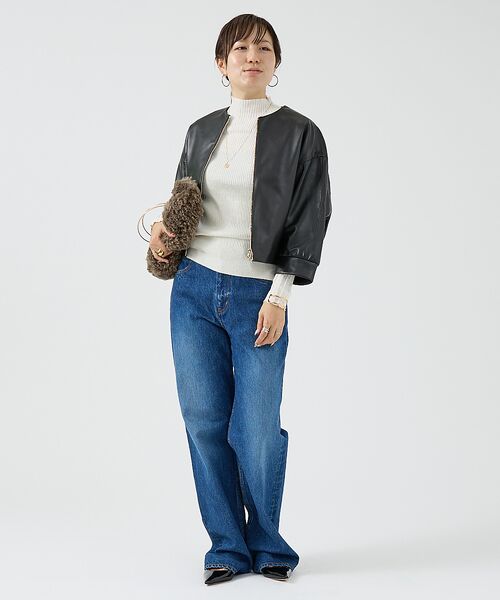 DESIGNWORKS / デザインワークス ブルゾン | 【EMMETI /エンメティ】 TILLY LAMBSKIN NAPPA ラムス | 詳細5