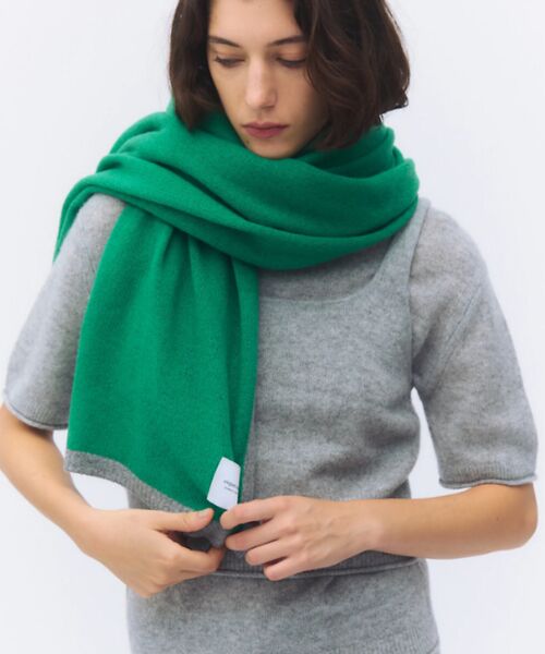 DESIGNWORKS / デザインワークス マフラー・ショール・スヌード・ストール | 【elegancese/エレガンセーゼ】 Mesh cashmere stole | 詳細1