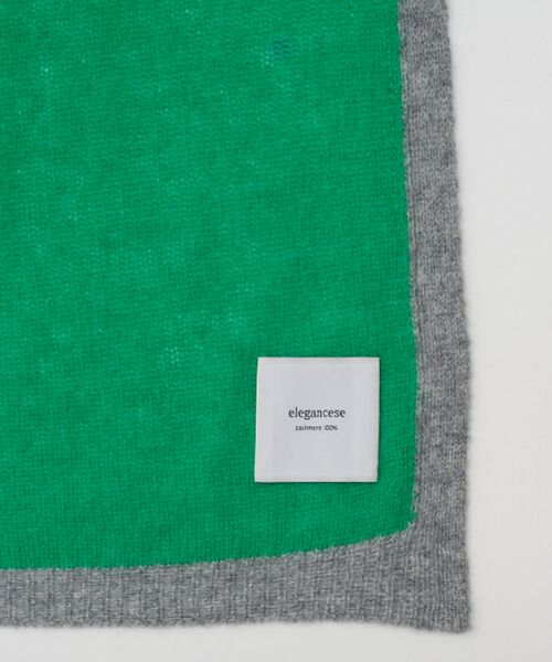 DESIGNWORKS / デザインワークス マフラー・ショール・スヌード・ストール | 【elegancese/エレガンセーゼ】 Mesh cashmere stole | 詳細3