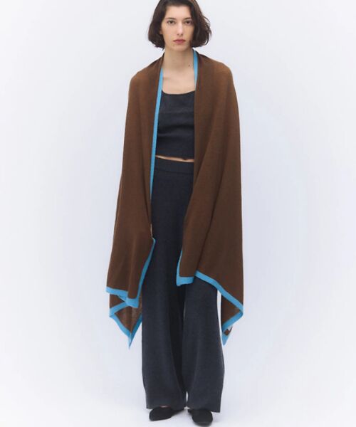 DESIGNWORKS / デザインワークス マフラー・ショール・スヌード・ストール | 【elegancese/エレガンセーゼ】 Mesh cashmere stole | 詳細5