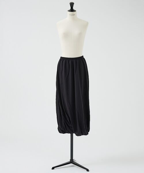 DESIGNWORKS / デザインワークス ロング・マキシ丈スカート | 【HAKUJI/ハクジ】 Sheer jersey balloon SK　バルー | 詳細2