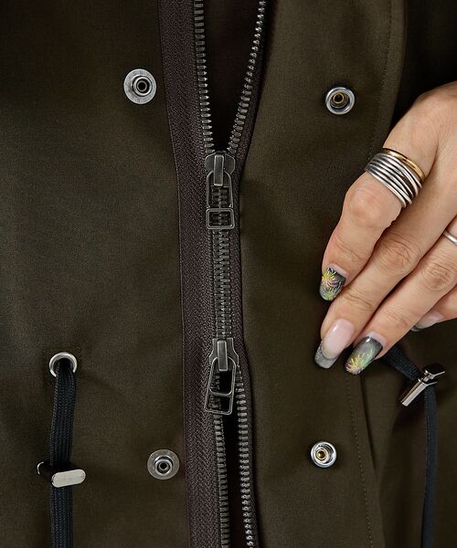 DESIGNWORKS / デザインワークス アウター | 【VACHEMENT(ヴァシュモン)】 リサイクルシェルタフタショートモッズコー | 詳細10