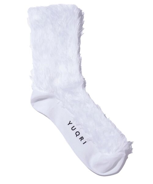 DESIGNWORKS / デザインワークス ソックス | 【YUQRI/ユクリ】Faux fur/靴下 ソックス | 詳細3