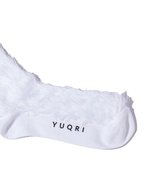 DESIGNWORKS / デザインワークス ソックス | 【YUQRI/ユクリ】Faux fur/靴下 ソックス | 詳細5