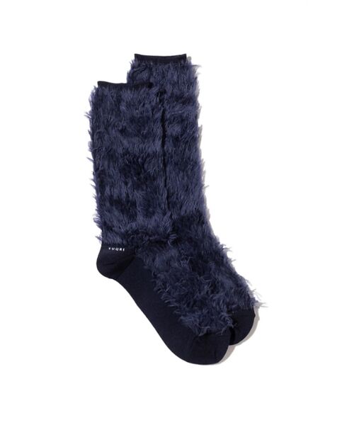 DESIGNWORKS / デザインワークス ソックス | 【YUQRI/ユクリ】Faux fur/靴下 ソックス | 詳細7
