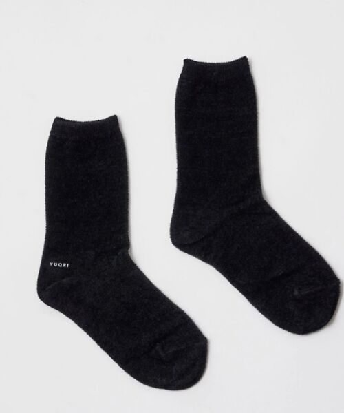 DESIGNWORKS / デザインワークス ソックス | 【YUQRI/ユクリ】Cozy velour  /靴下 ソックス | 詳細5