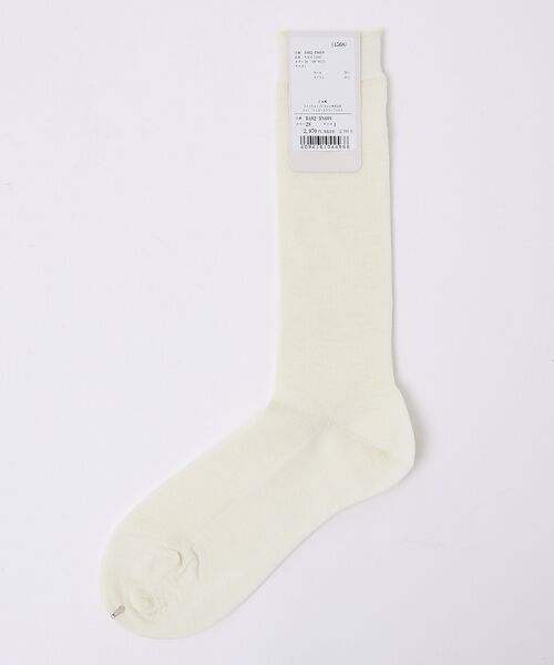 DESIGNWORKS / デザインワークス ソックス | 【babaco/ババコ 】 Wool Ribbed Socks　ウールリブソック | 詳細1