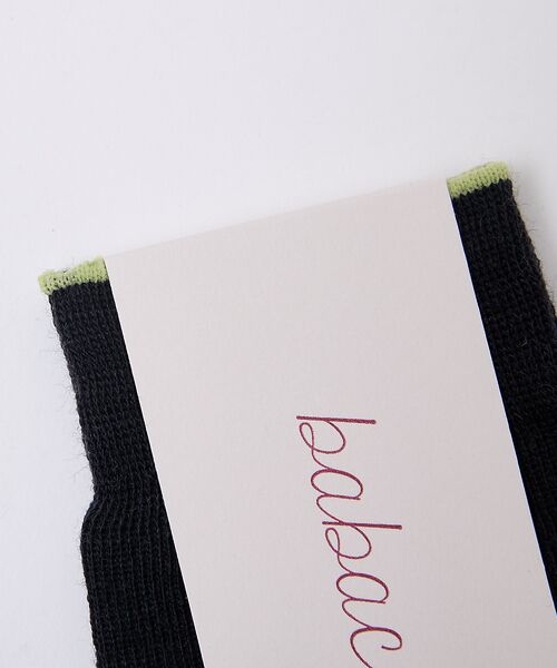 DESIGNWORKS / デザインワークス ソックス | 【babaco/ババコ 】 Wool Ribbed Socks　ウールリブソック | 詳細14