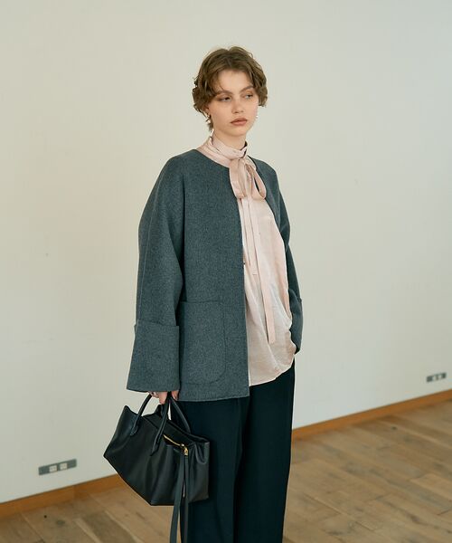 DESIGNWORKS / デザインワークス ハンドバッグ | 【MARY AL TERNA/メアリーオルターナ】 RIKYU　ハンドバッグ | 詳細22