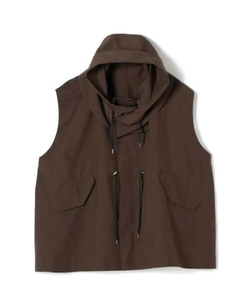 DESIGNWORKS / デザインワークス ベスト | 【VACHEMENT/ヴァシュモン】リサイクルシェルタフタベスト | 詳細1