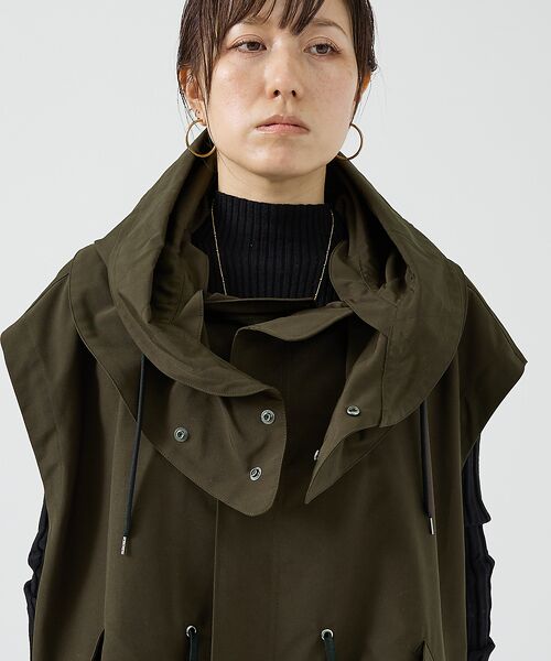 DESIGNWORKS / デザインワークス ベスト | 【VACHEMENT/ヴァシュモン】リサイクルシェルタフタベスト | 詳細11