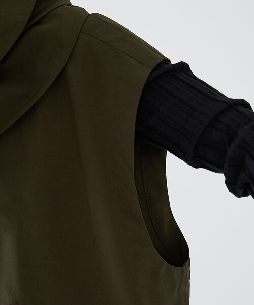 DESIGNWORKS / デザインワークス ベスト | 【VACHEMENT/ヴァシュモン】リサイクルシェルタフタベスト | 詳細14