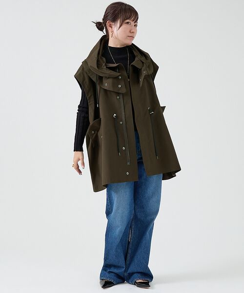 DESIGNWORKS / デザインワークス ベスト | 【VACHEMENT/ヴァシュモン】リサイクルシェルタフタベスト | 詳細2