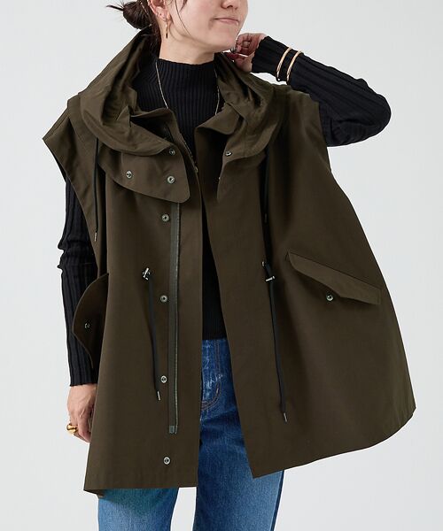 DESIGNWORKS / デザインワークス ベスト | 【VACHEMENT/ヴァシュモン】リサイクルシェルタフタベスト | 詳細5