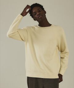 DESIGNWORKS / デザインワークス ニット・セーター | 【ハイパーストレッチ】ホールガーメント アスレチック クルーネックスウェット